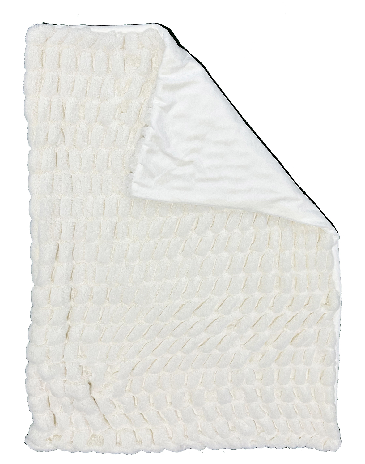 Rabbit fur blanket