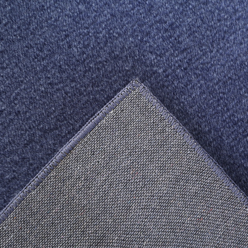 Double color rabbit fur carpet