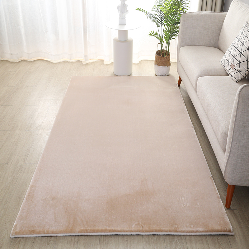 Super thick rabbit fur carpet