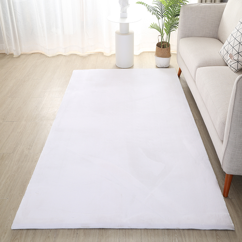 Super thick rabbit fur carpet