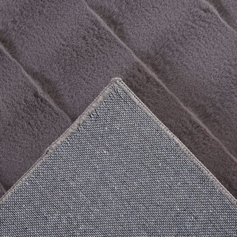 Texture pattern rabbit fur carpet